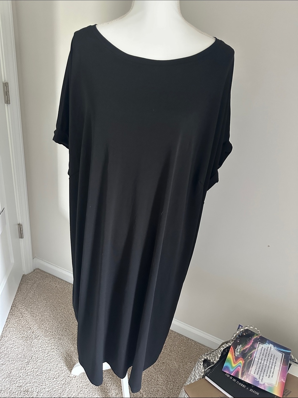 LuLaRoe Black Midi Dress